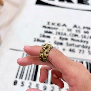 Nugget Ring Vintage Find - Size 8